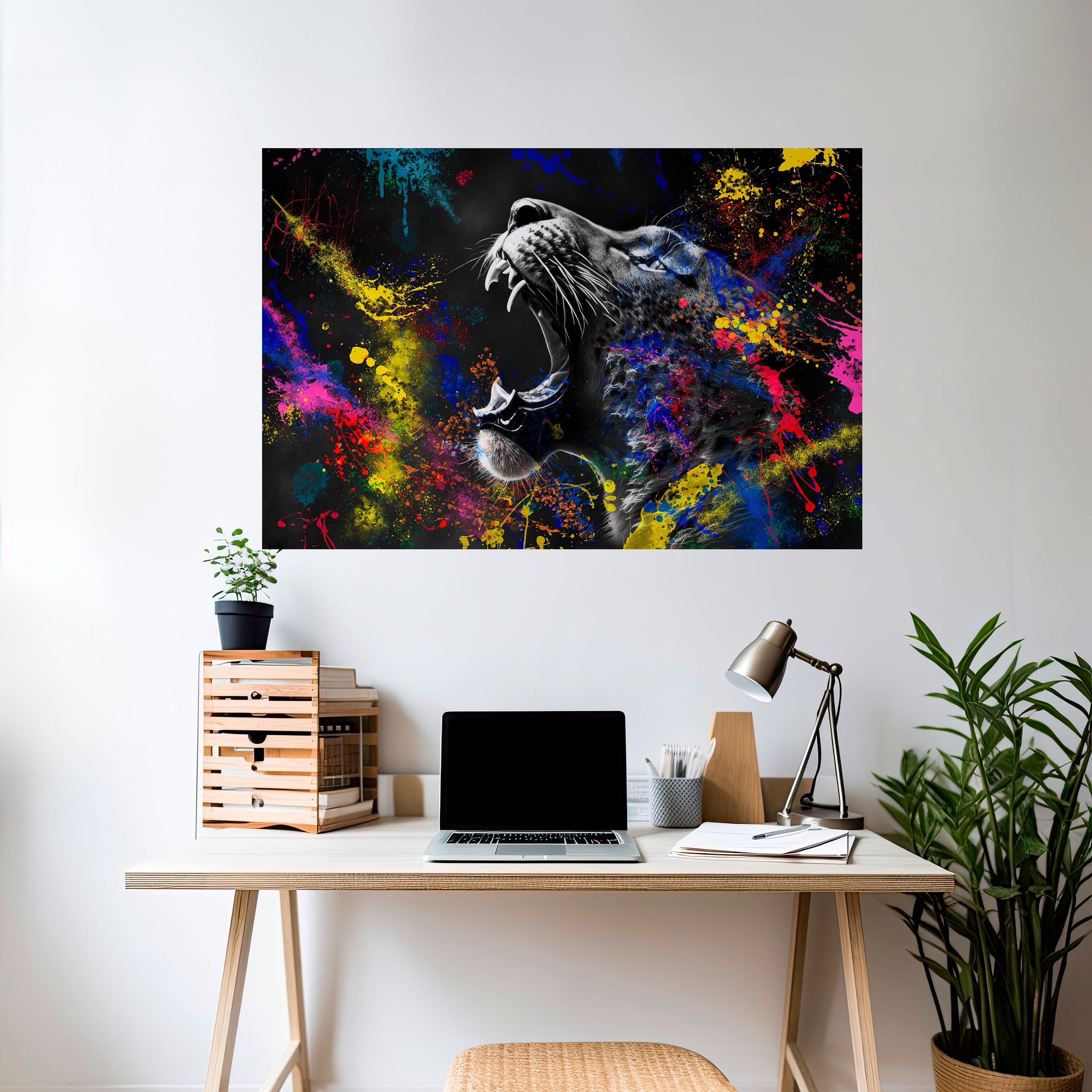 Affiche horizontale autocollante LAMPART ARTISTRY