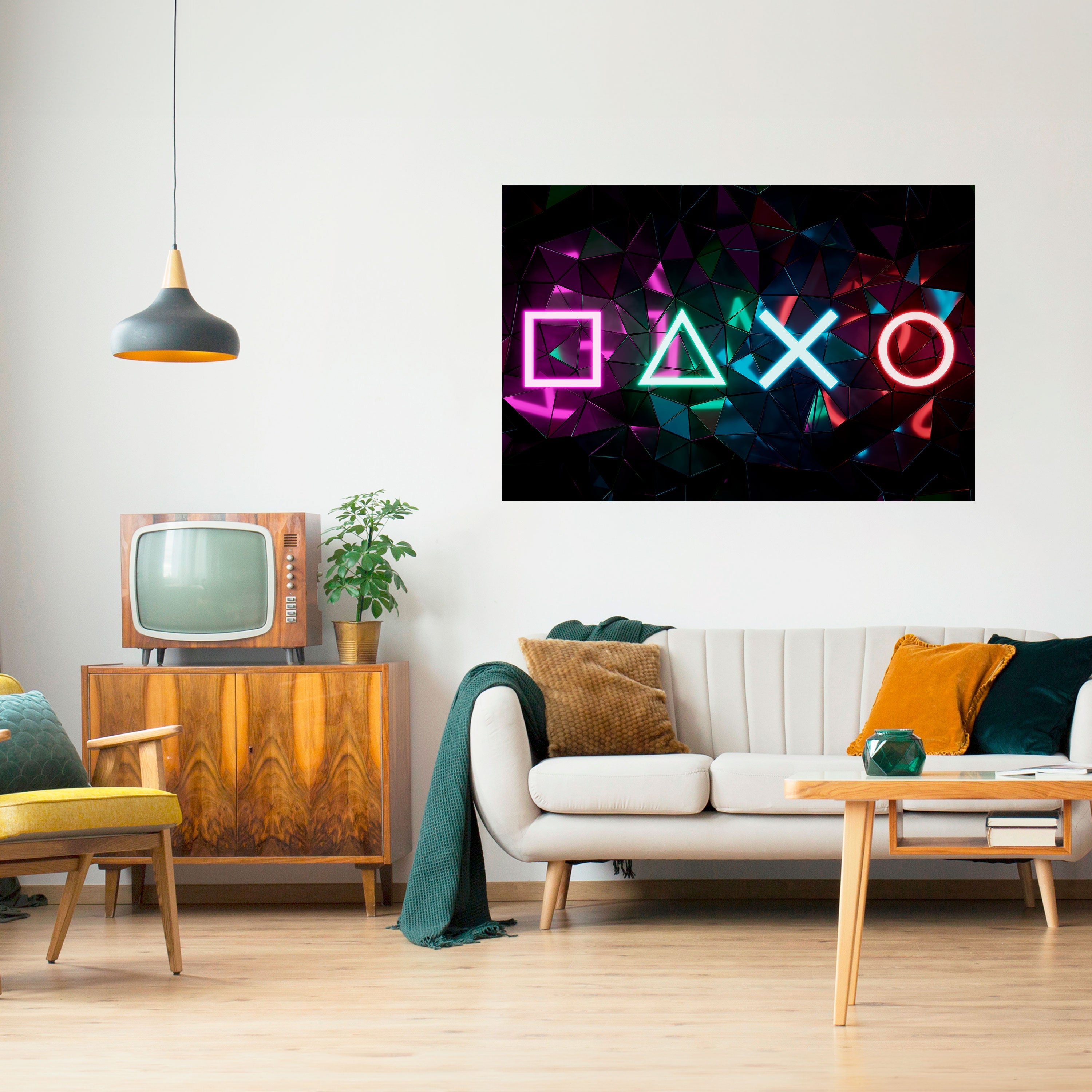 Affiche horizontale autocollante INFINITY ICON