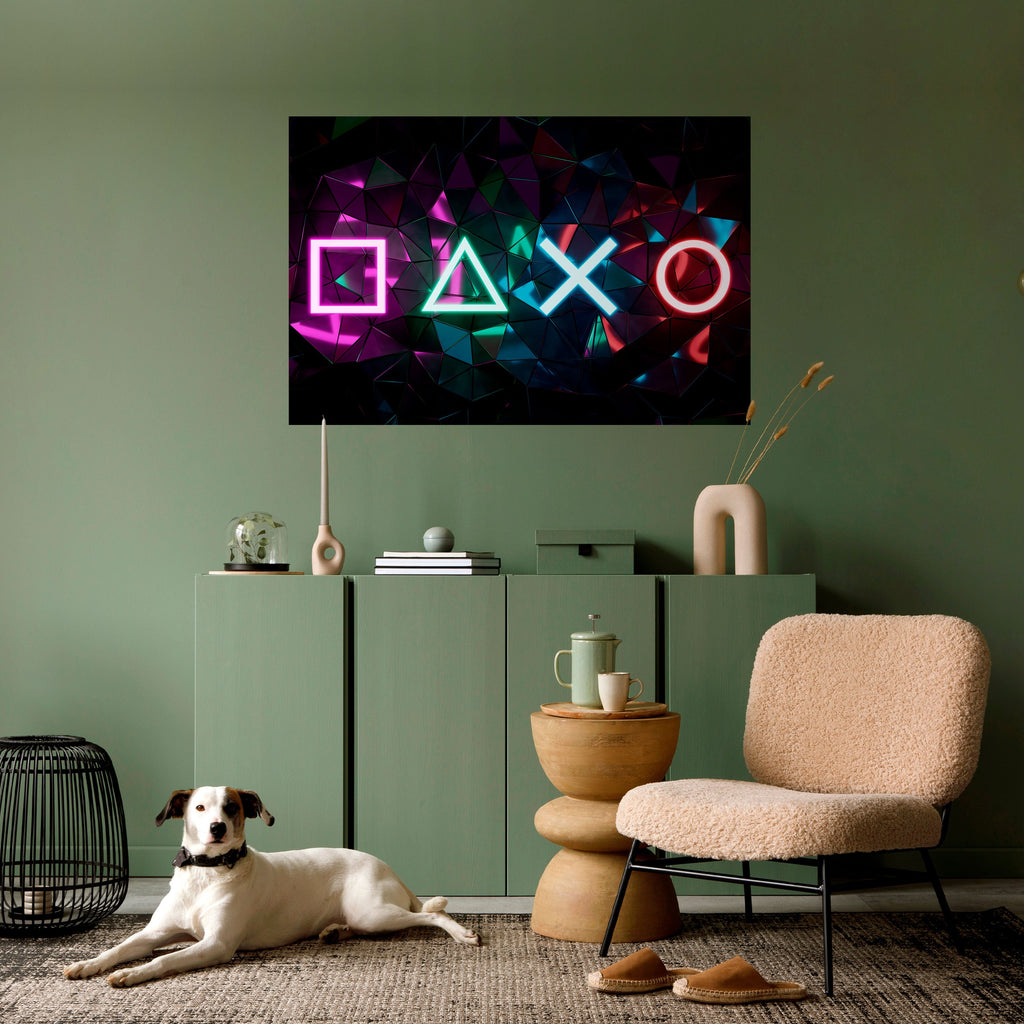 Affiche horizontale autocollante INFINITY ICON