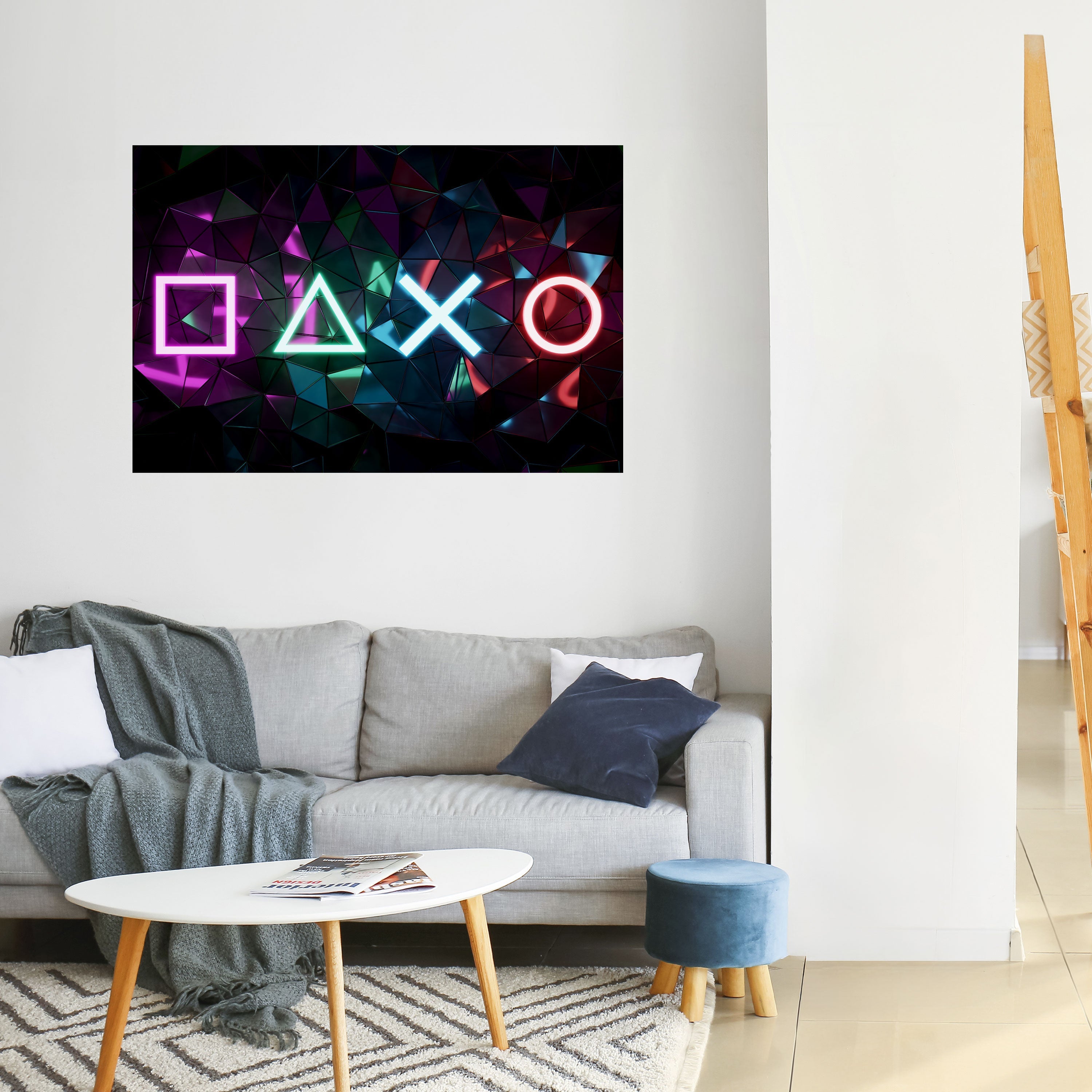 Affiche horizontale autocollante INFINITY ICON