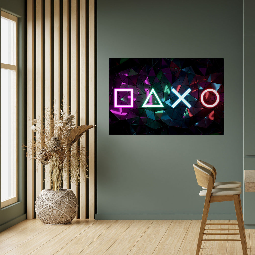 Affiche horizontale autocollante INFINITY ICON