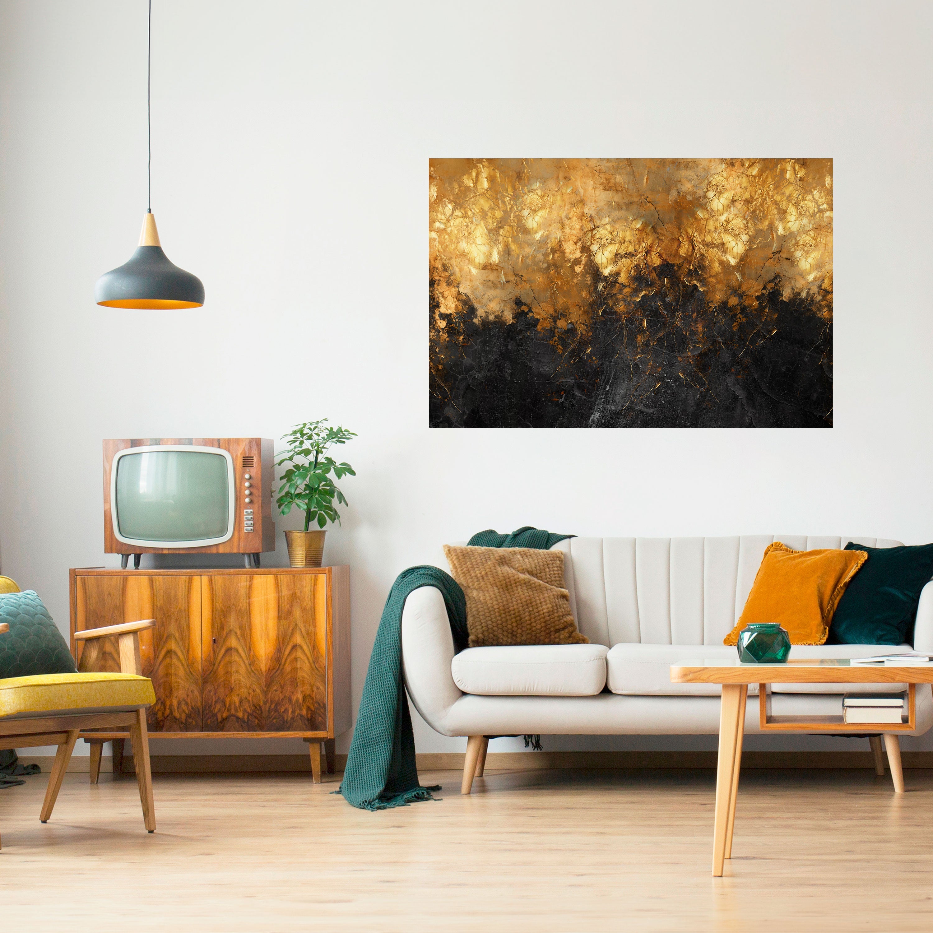 Affiche horizontale autocollante RADIANT SPARK