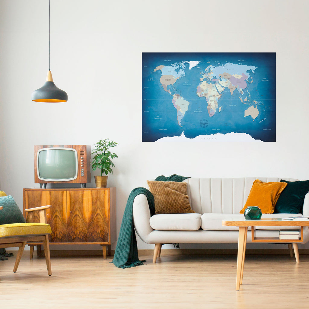 Affiche horizontale autocollante « CARTES D'INSPIRATION »