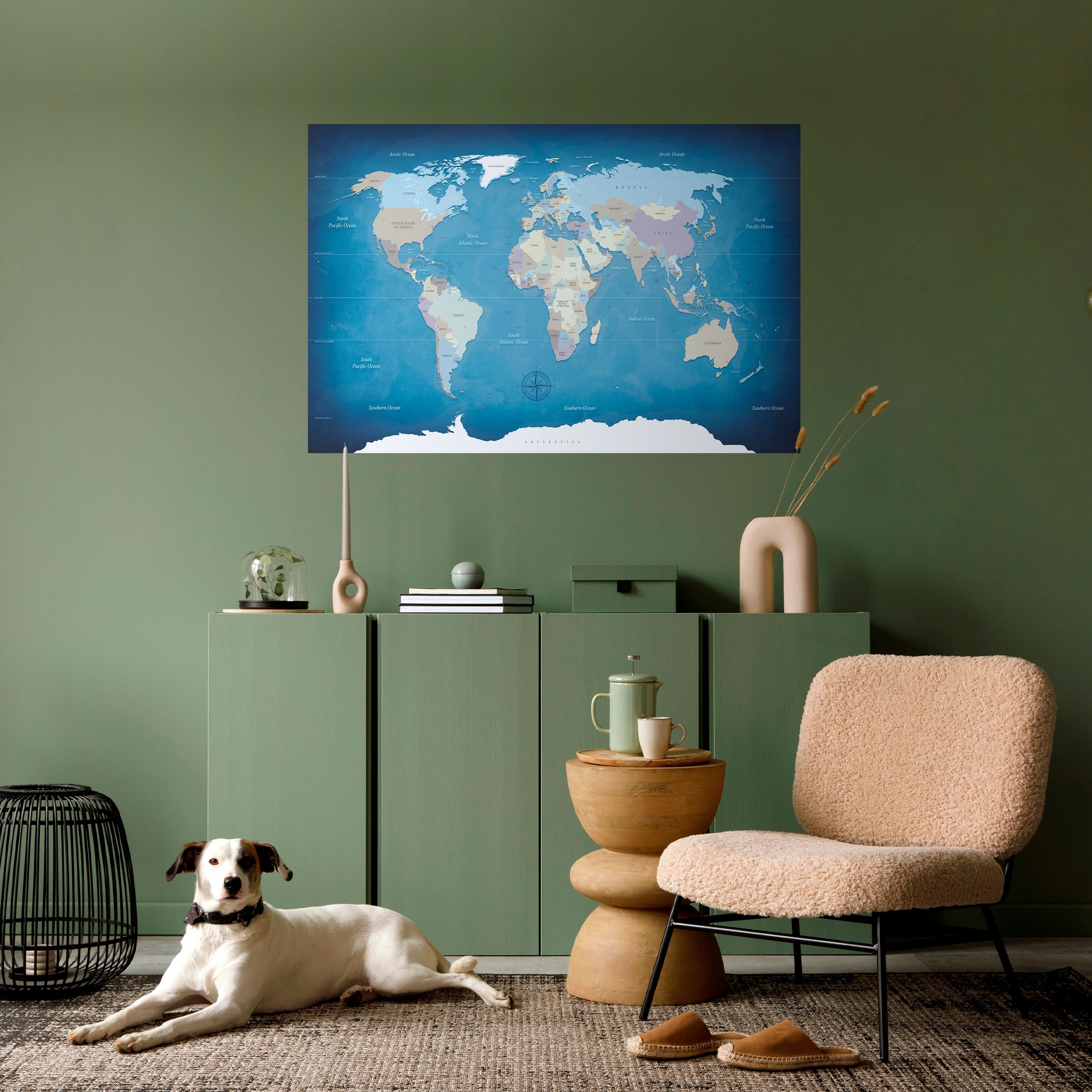 Affiche horizontale autocollante « CARTES D'INSPIRATION »