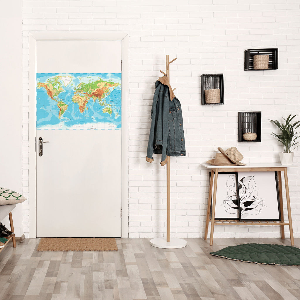 CARTE DE LA DIVERSITÉ Affiche horizontale autocollante