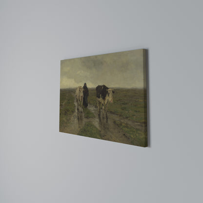 RAINY REFLECTIONS Horizontal Canvas Print