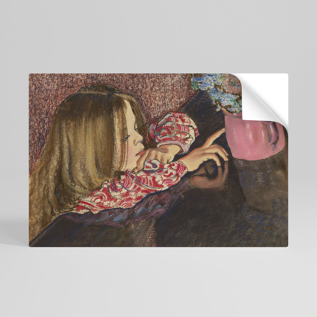 Affiche horizontale autocollante « ÉMERVEILLES ENFANTINES »