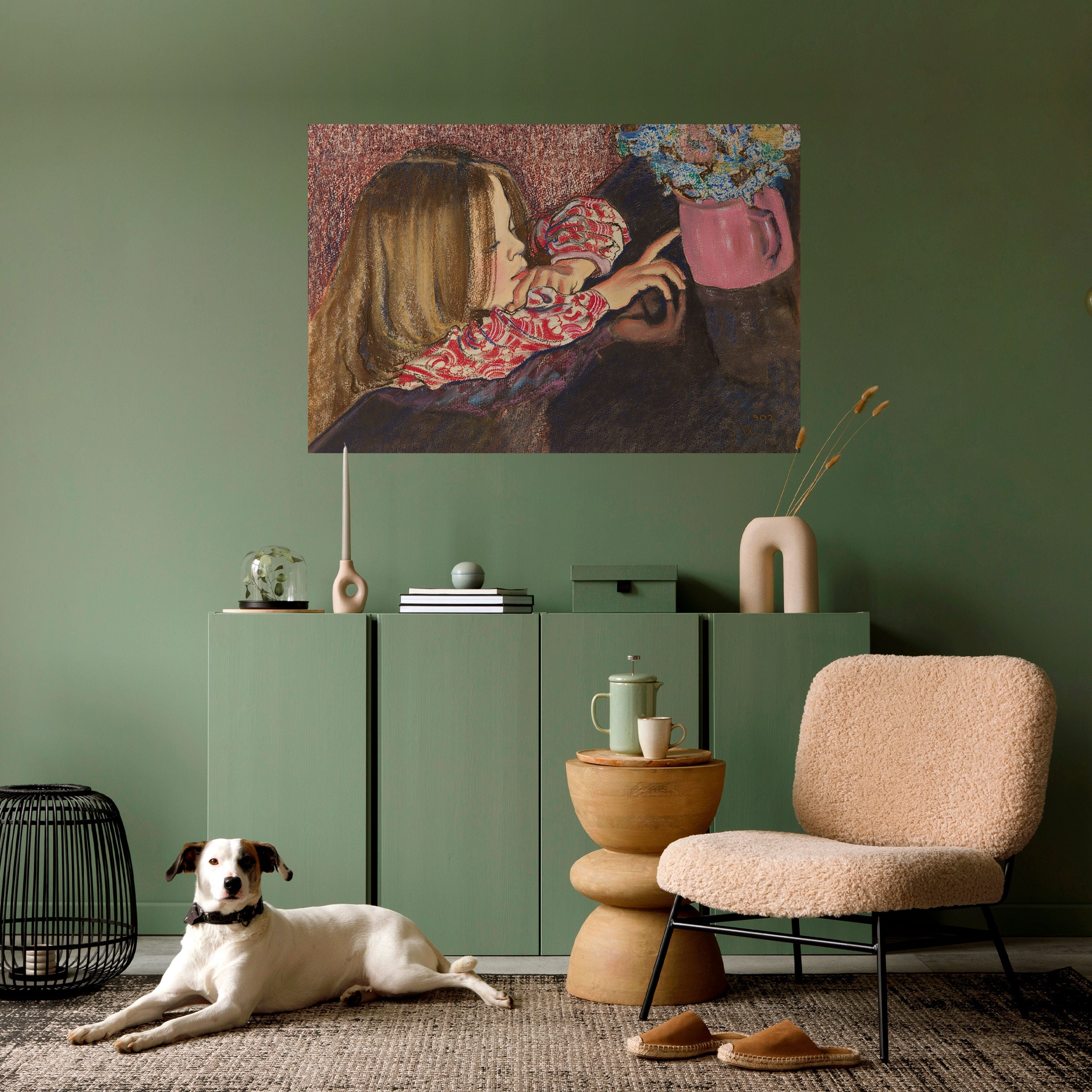 Affiche horizontale autocollante « ÉMERVEILLES ENFANTINES »