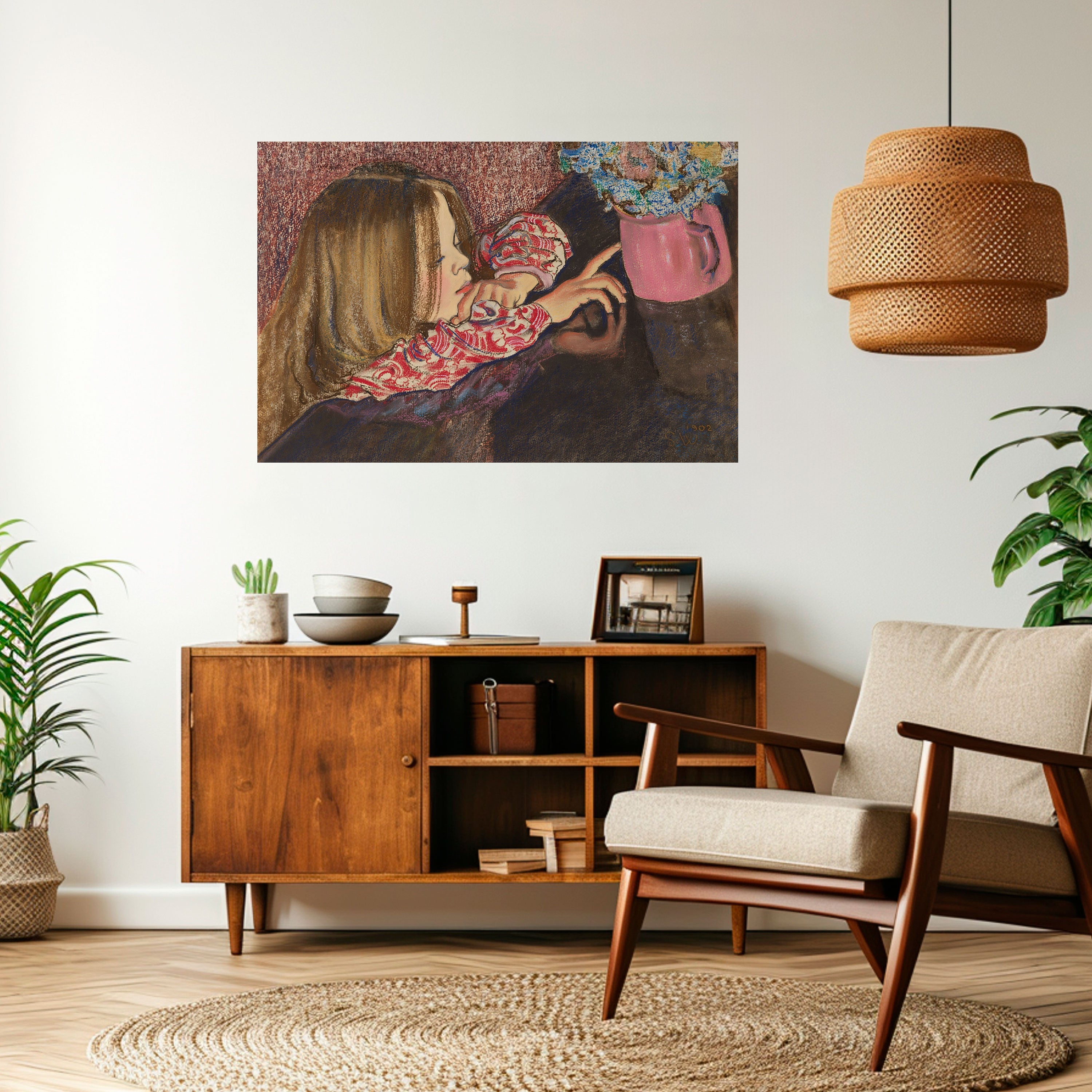 Affiche horizontale autocollante « ÉMERVEILLES ENFANTINES »