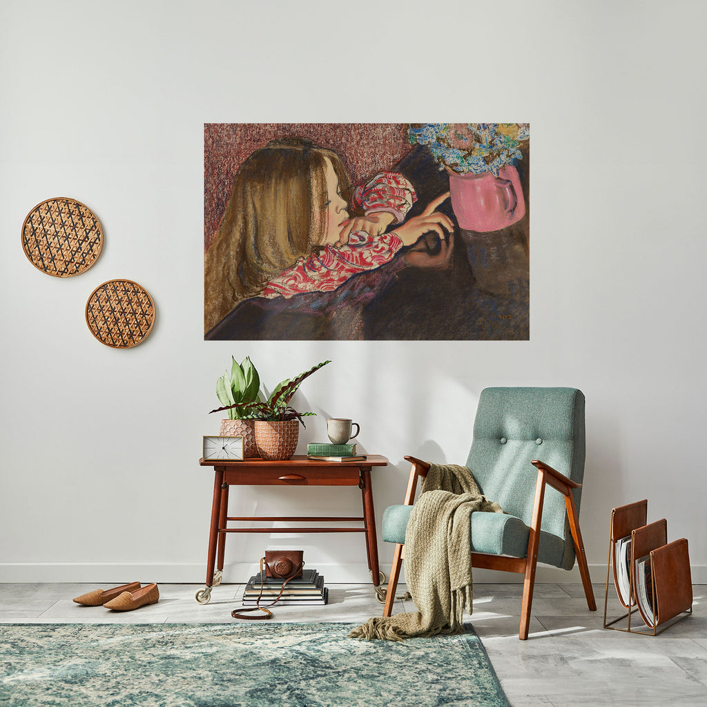 Affiche horizontale autocollante « ÉMERVEILLES ENFANTINES »