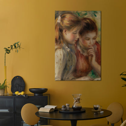 WHISPERS OF FRIENDSHIP Vertical Canvas Print