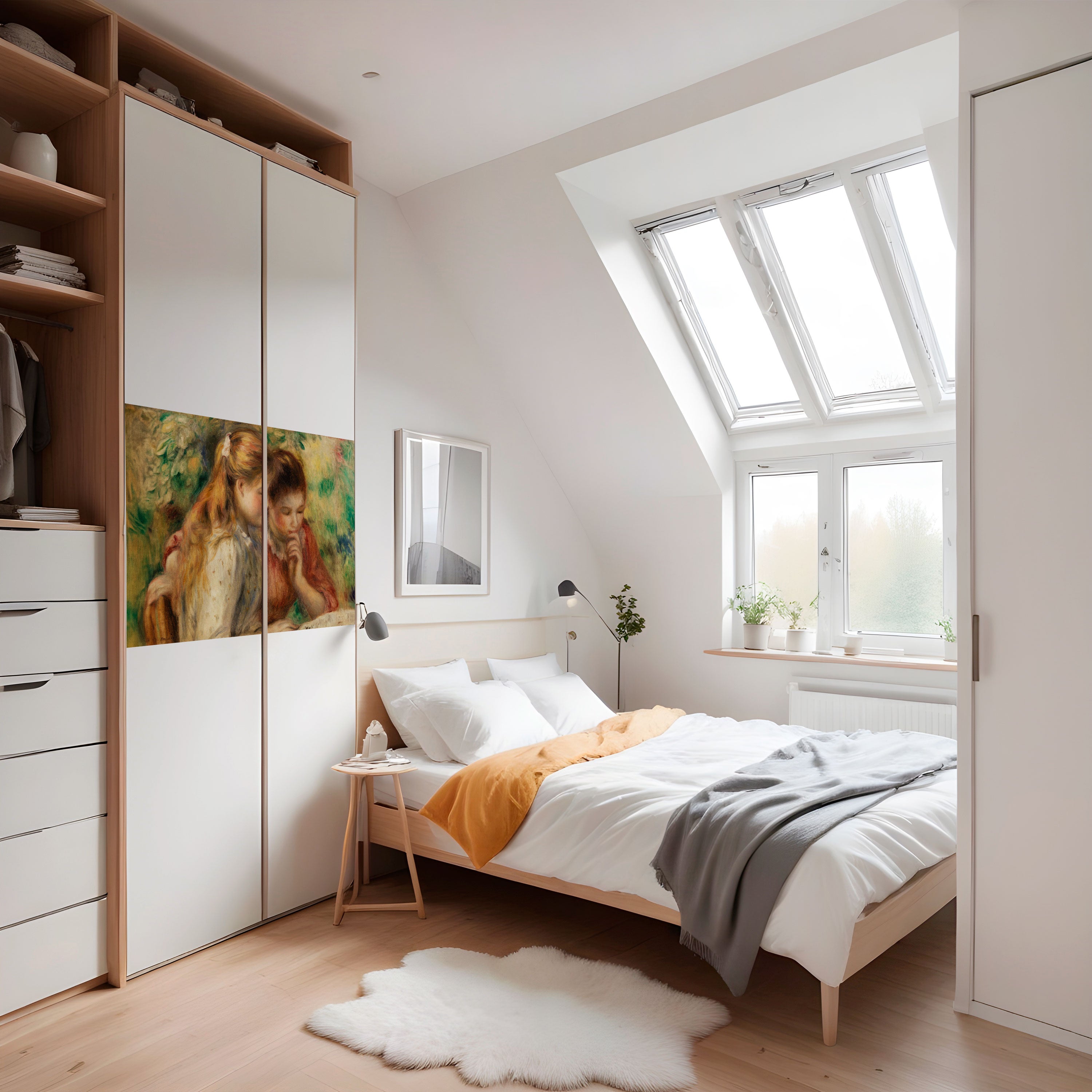 Affiche horizontale autocollante « CHUCHOTEMENTS D'AMITIÉ »