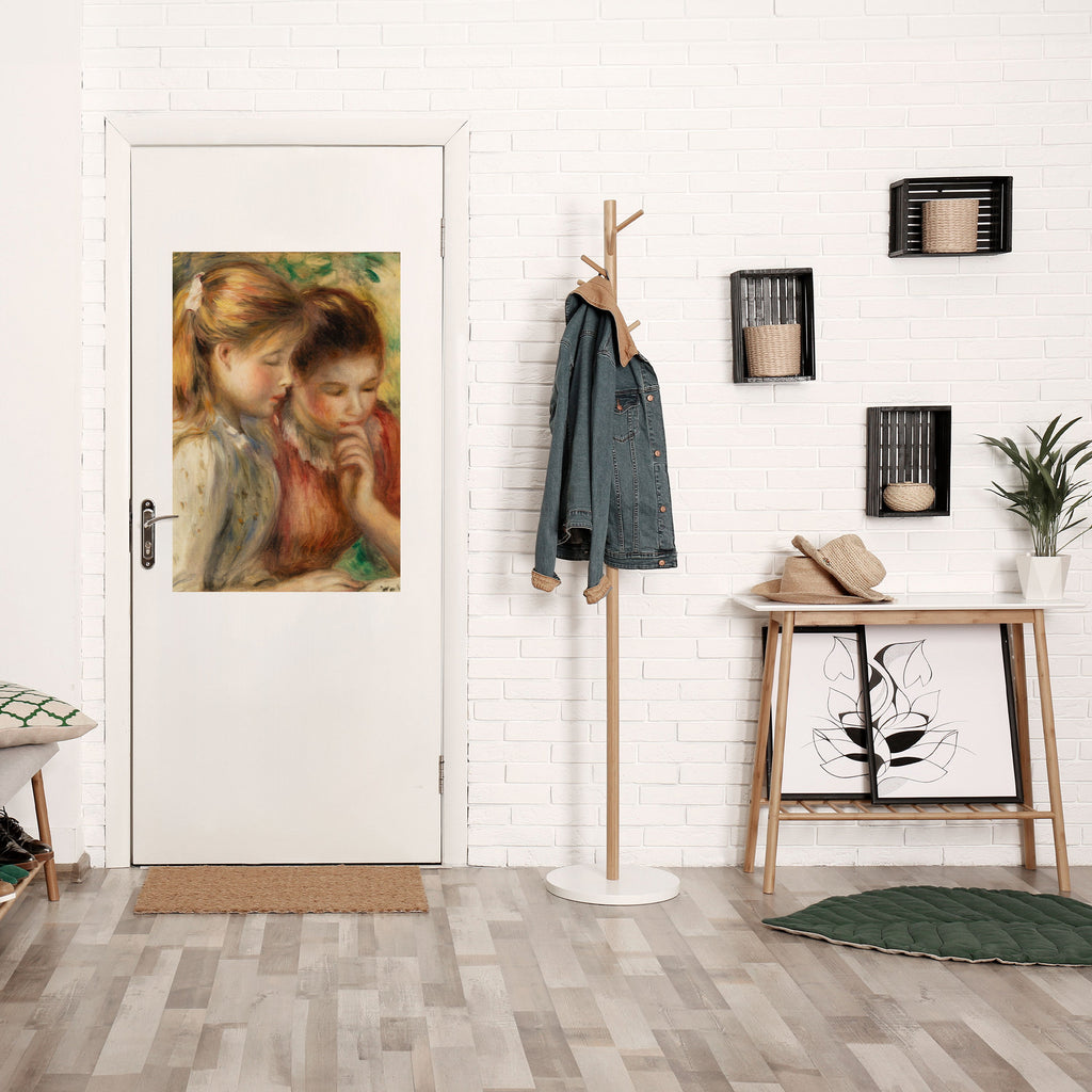 Affiche verticale autocollante « CHUCHOTEMENTS D'AMITIÉ »