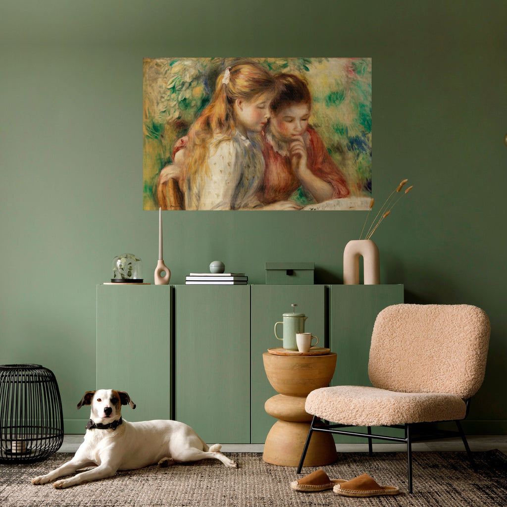 Affiche horizontale autocollante « CHUCHOTEMENTS D'AMITIÉ »