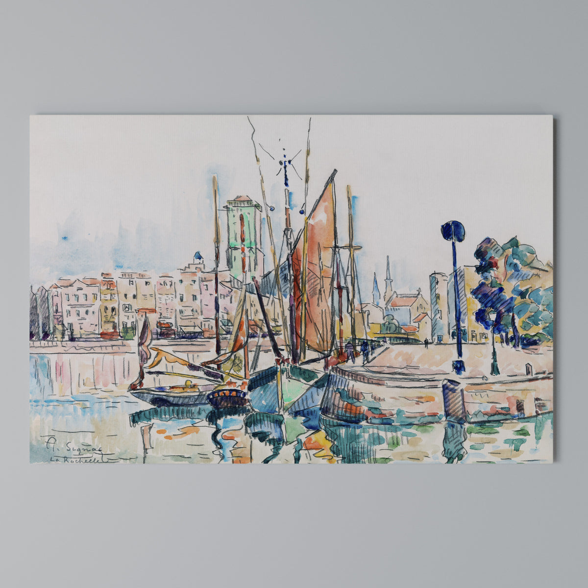 LA ROCHELLE Horizontal Canvas Print