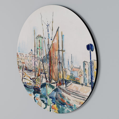 LA ROCHELLE Round Wall Art