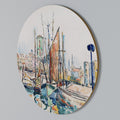 LA ROCHELLE Round Wall Art