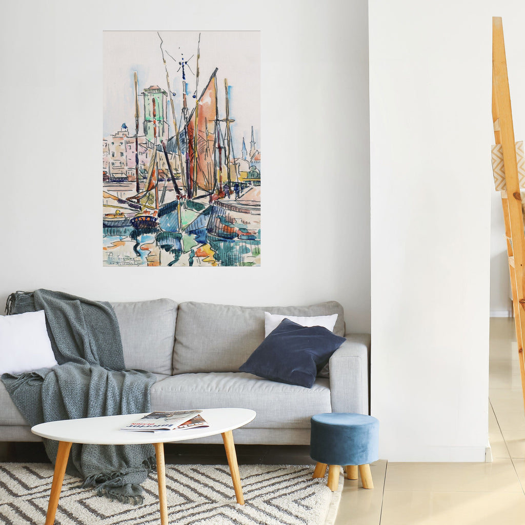 Affiche verticale autocollante LA ROCHELLE