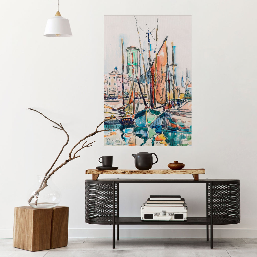 Affiche verticale autocollante LA ROCHELLE