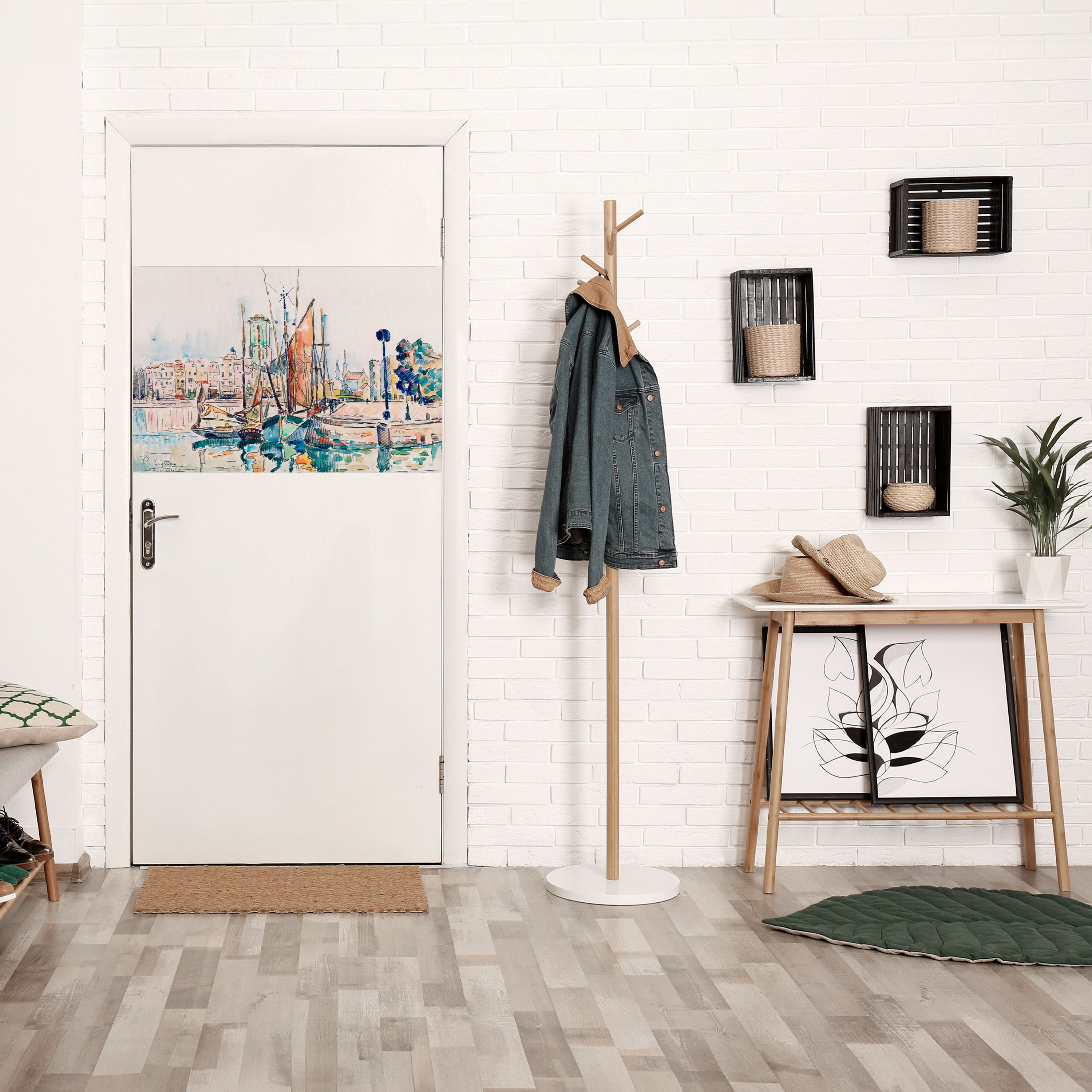 Affiche horizontale autocollante LA ROCHELLE