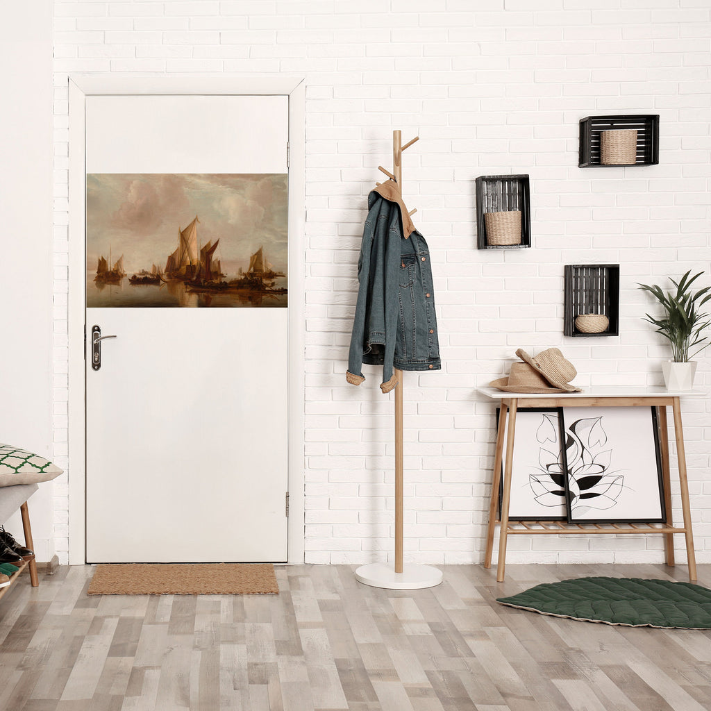 Affiche horizontale autocollante « VOILES EN SÉRÉNITÉ »