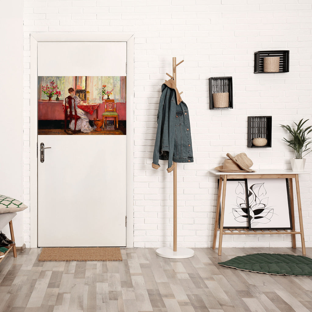 Affiche horizontale autocollante « CHUCHOTEMENTS D'UNE JOURNÉE DOUCE »