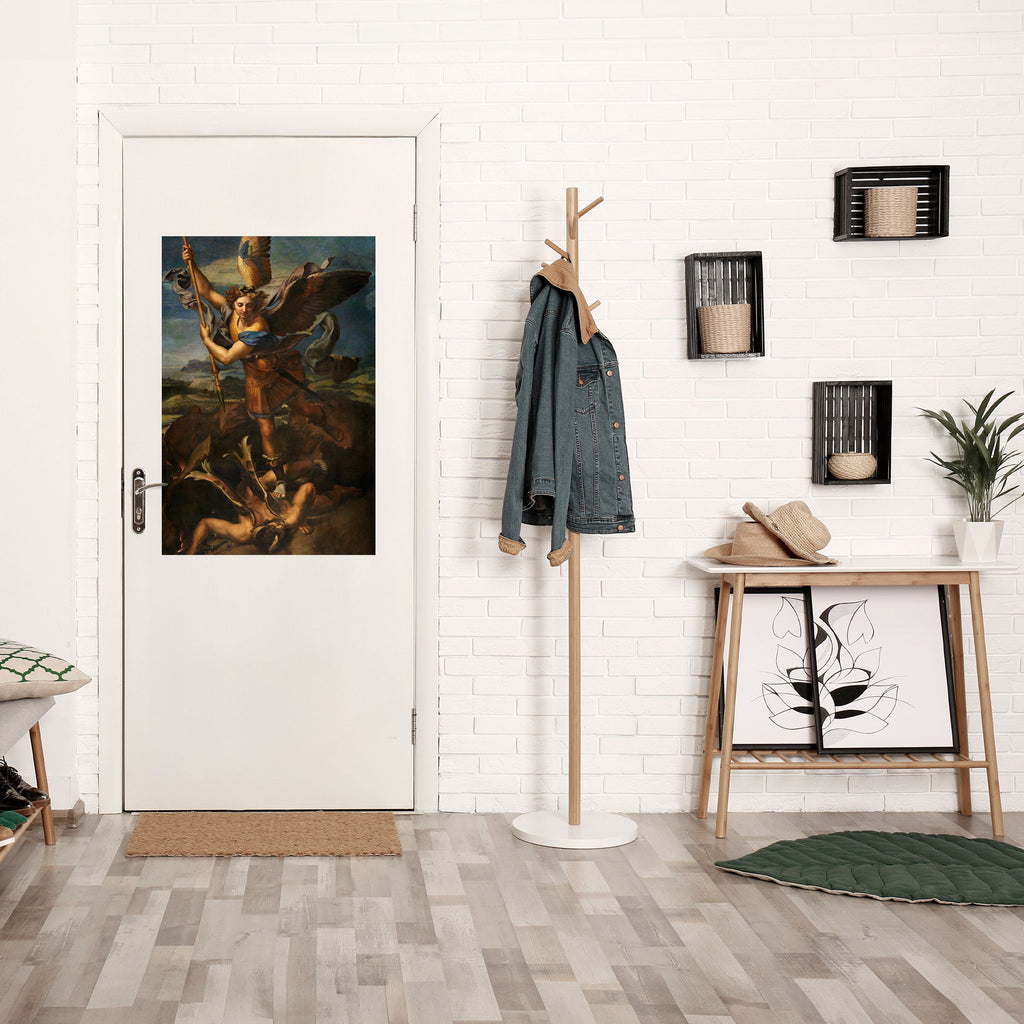 Affiche verticale autocollante « FURY AND FAITH »