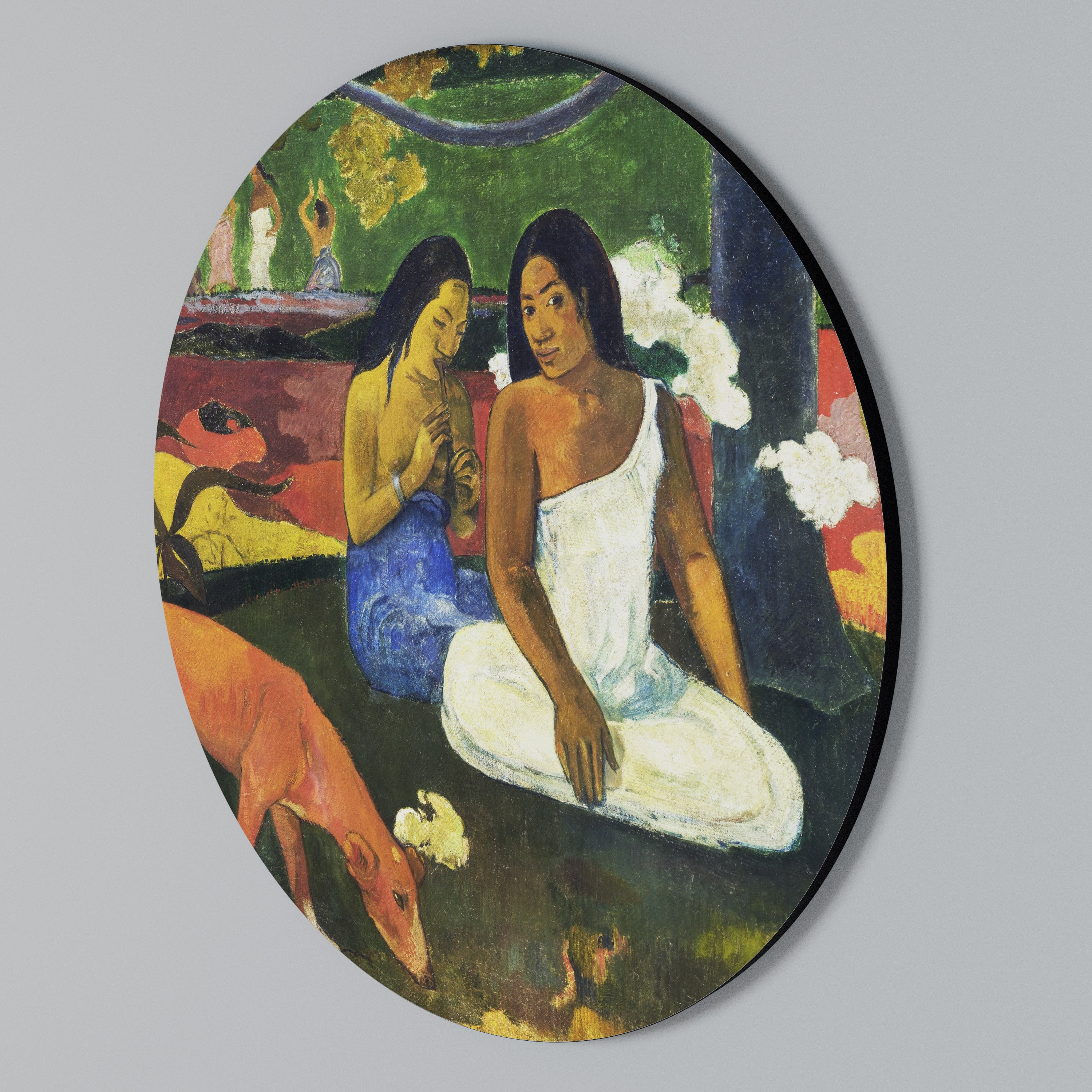 AREAREA BY GAUGUIN Round Wall Art