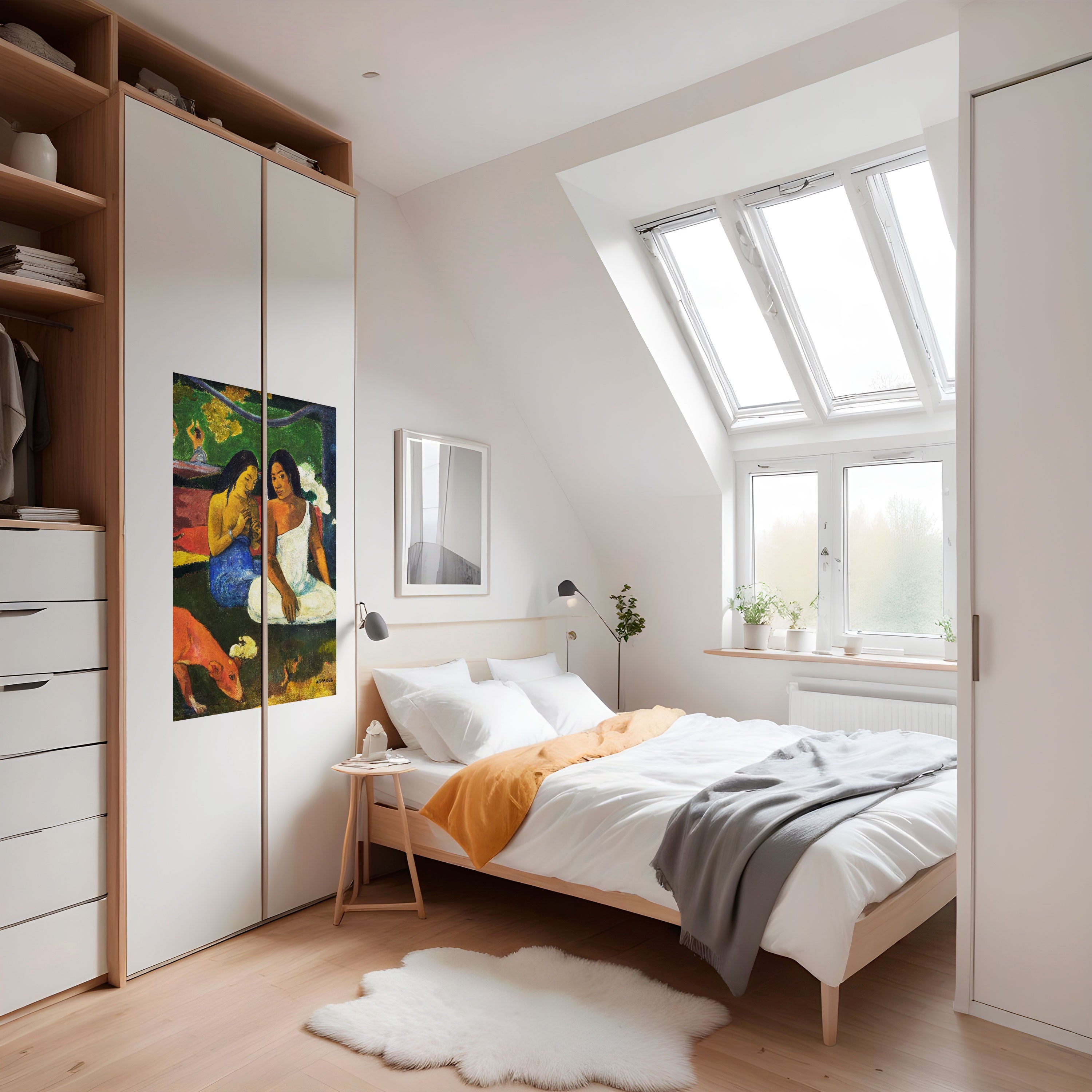 Affiche verticale autocollante AREAREA de GAUGUIN