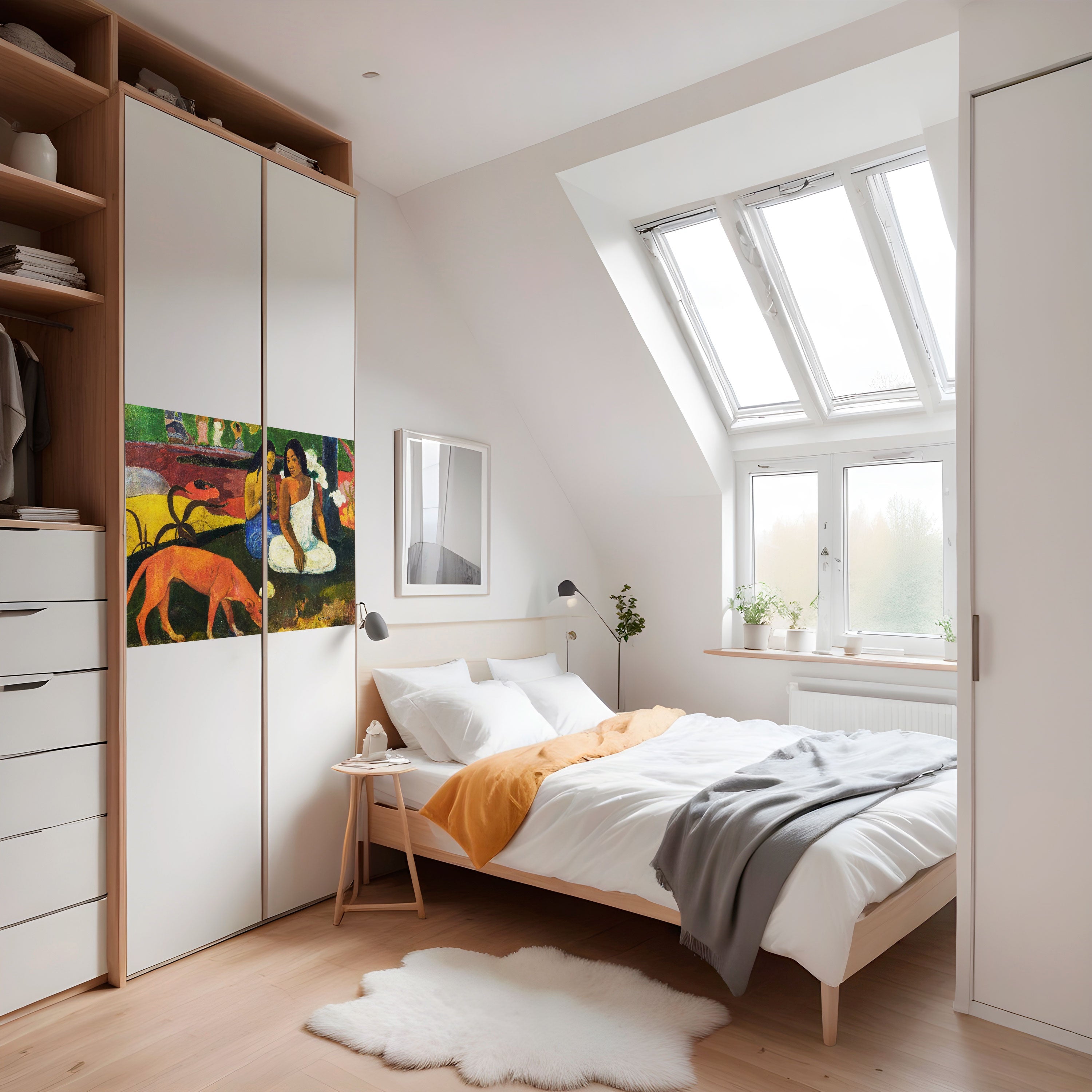 Affiche horizontale autocollante AREAREA de GAUGUIN