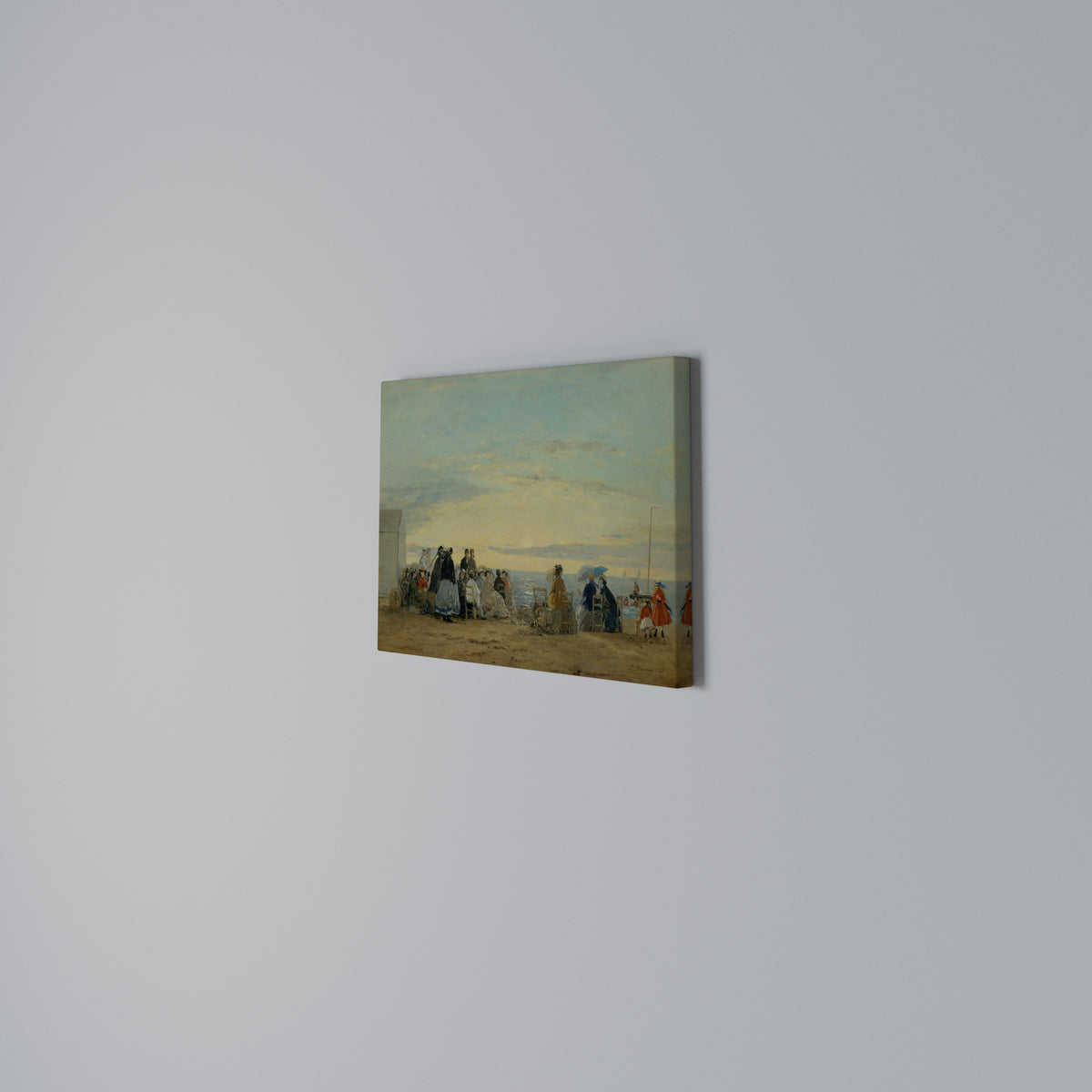 CHARMING COASTAL MOMENTS Horizontal Canvas Print
