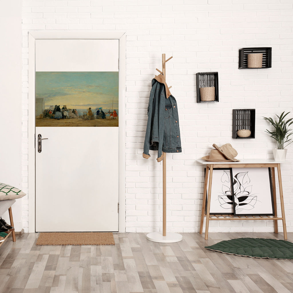 Affiche horizontale autocollante « MOMENTS CÔTIERS CHARMANTS »