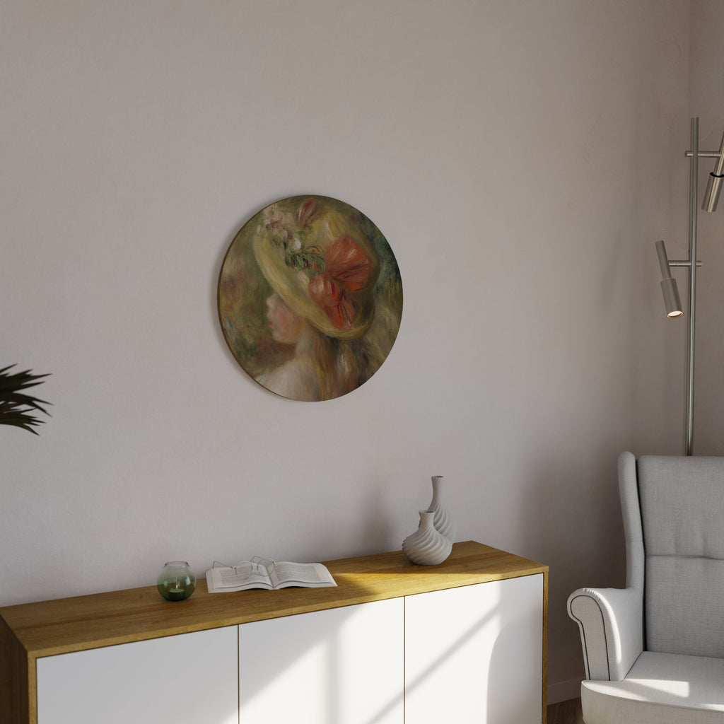 Décoration murale ronde CHAPEAU DE PÉTALES