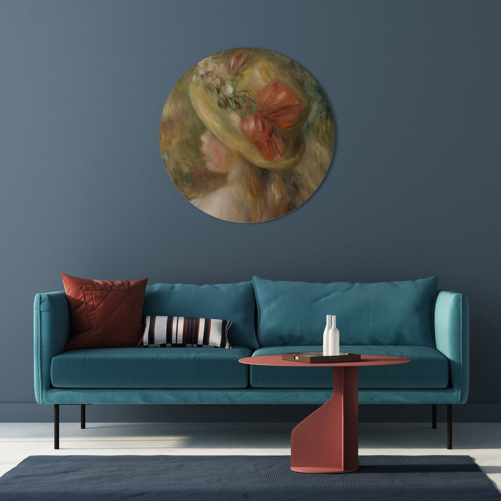 Décoration murale ronde CHAPEAU DE PÉTALES