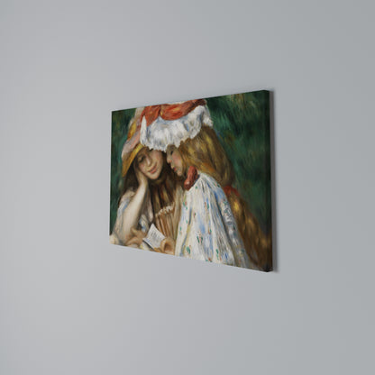 MUSE OF YOUTHFUL DREAMS Horizontal Canvas Print