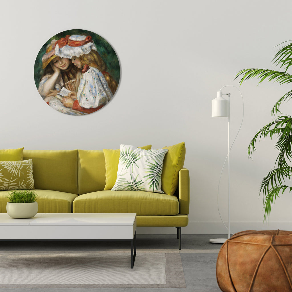 MUSE DES RÊVES DE JEUNESSE Art mural rond