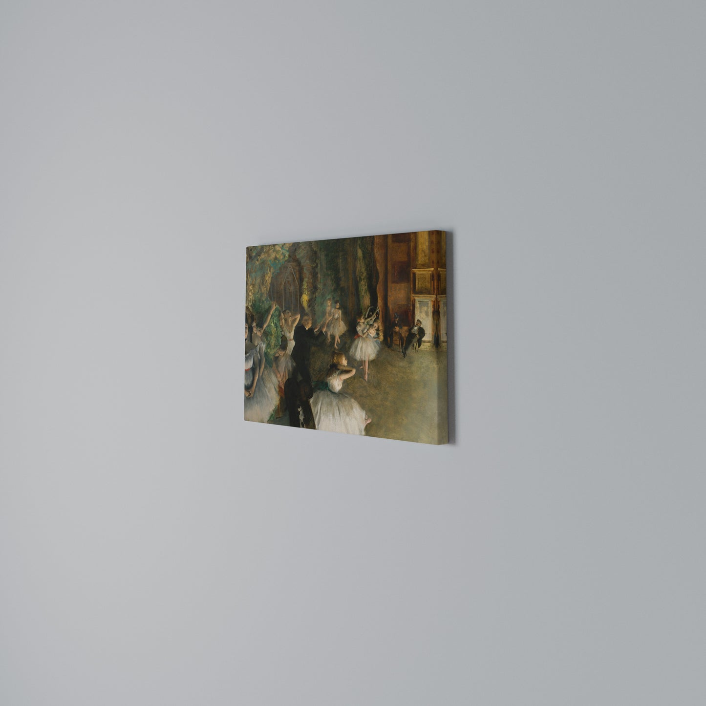 MYSTICAL BALLET REHEARSAL Horizontal Canvas Print
