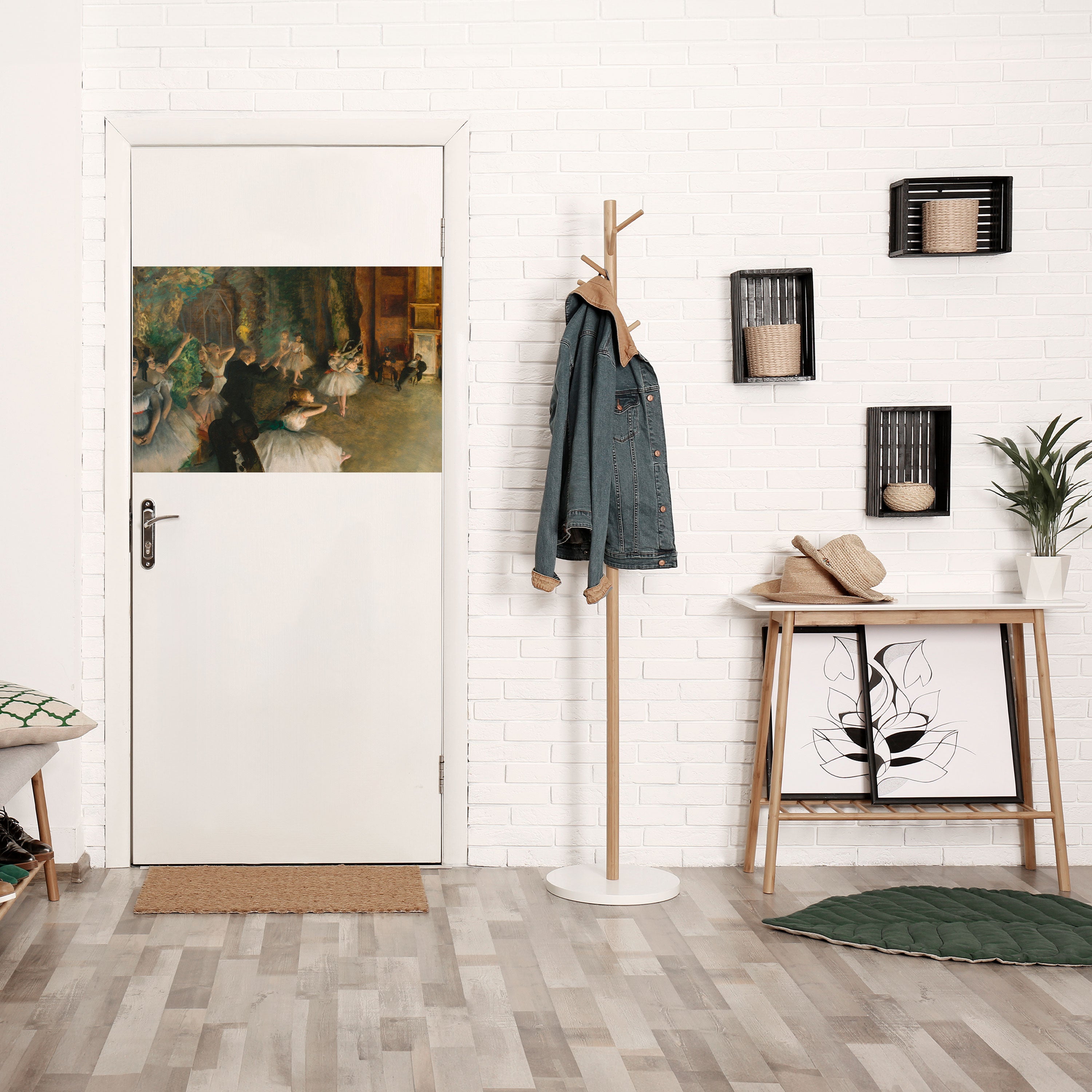 Affiche horizontale autocollante « RÉPÉTITION DE BALLET MYSTIQUE »