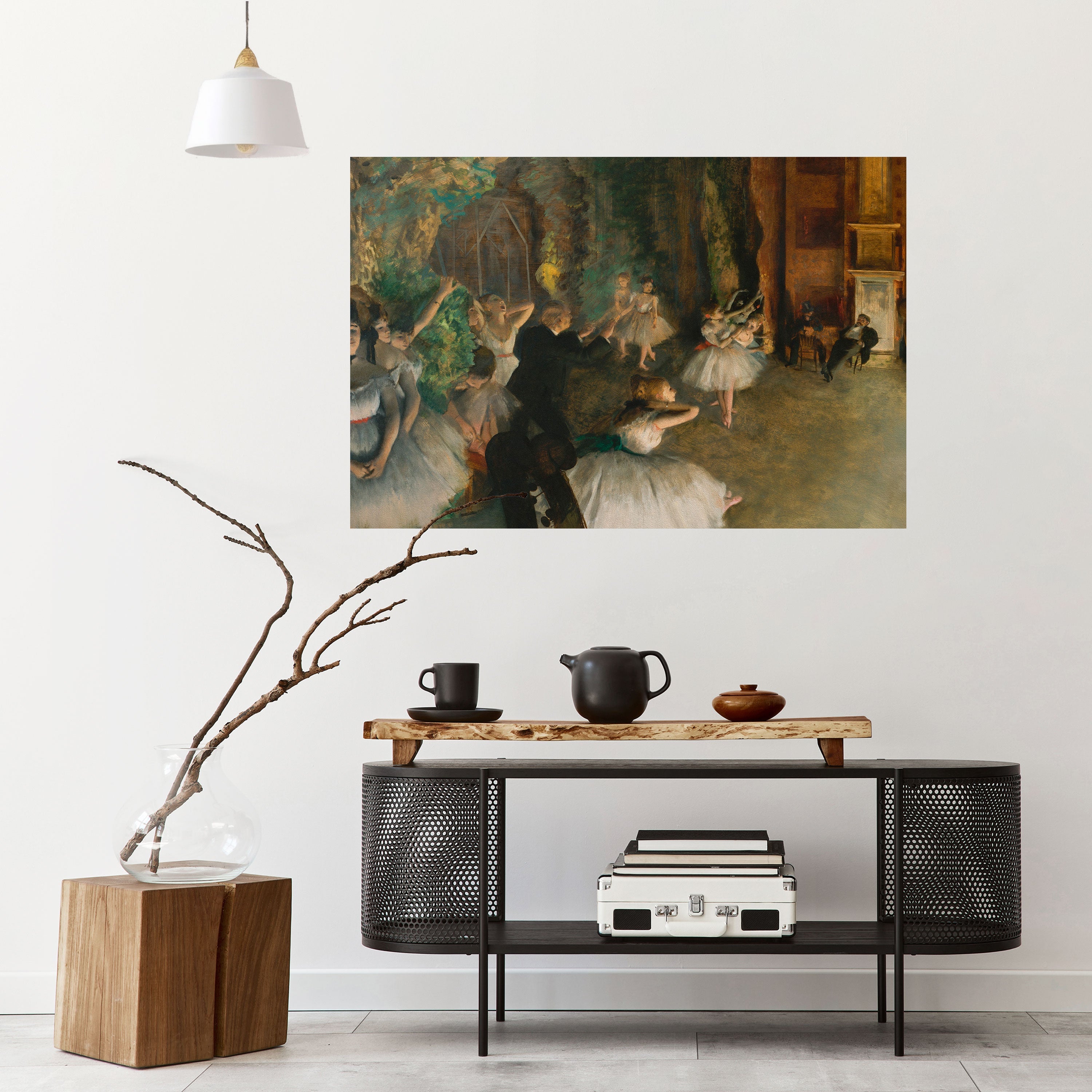 Affiche horizontale autocollante « RÉPÉTITION DE BALLET MYSTIQUE »