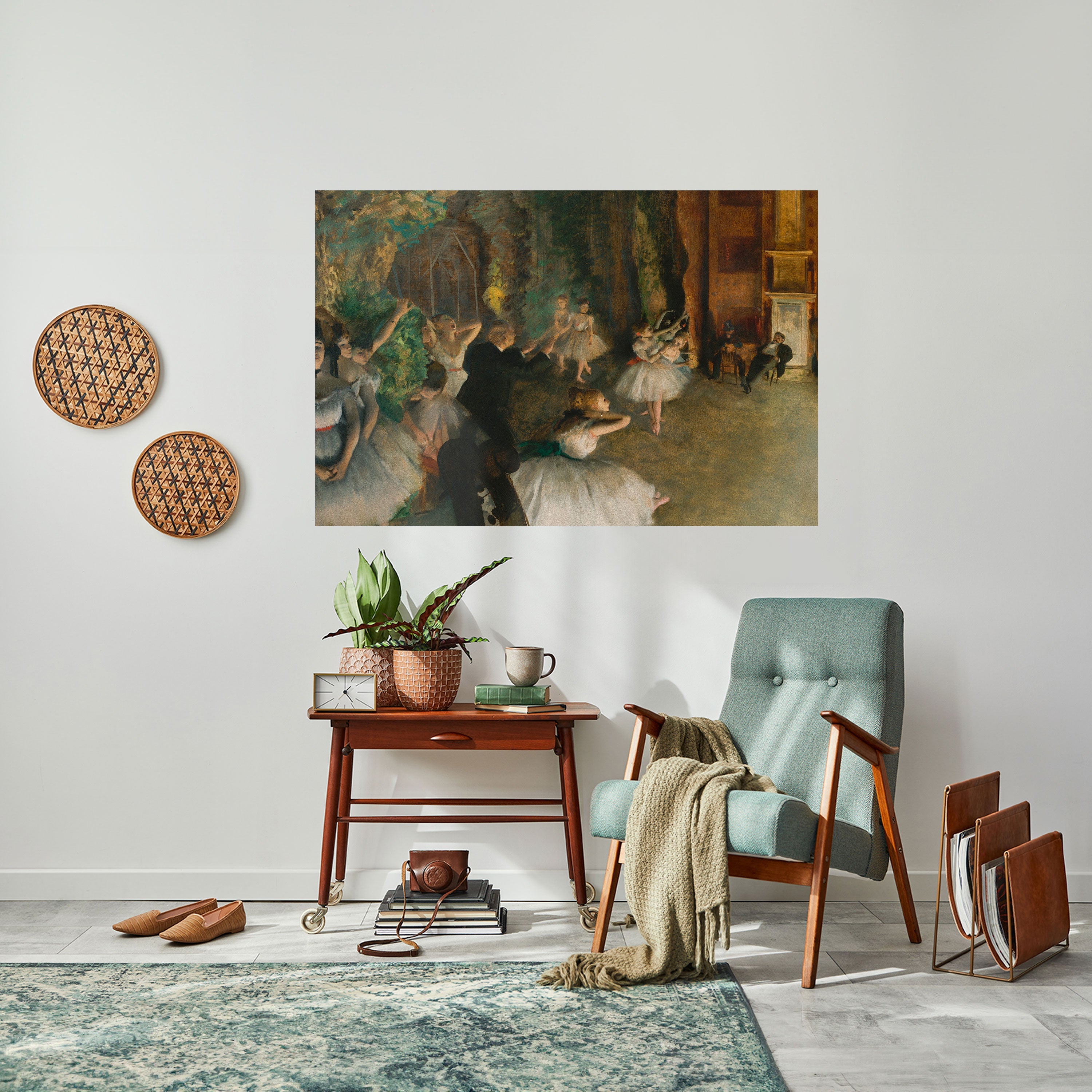 Affiche horizontale autocollante « RÉPÉTITION DE BALLET MYSTIQUE »