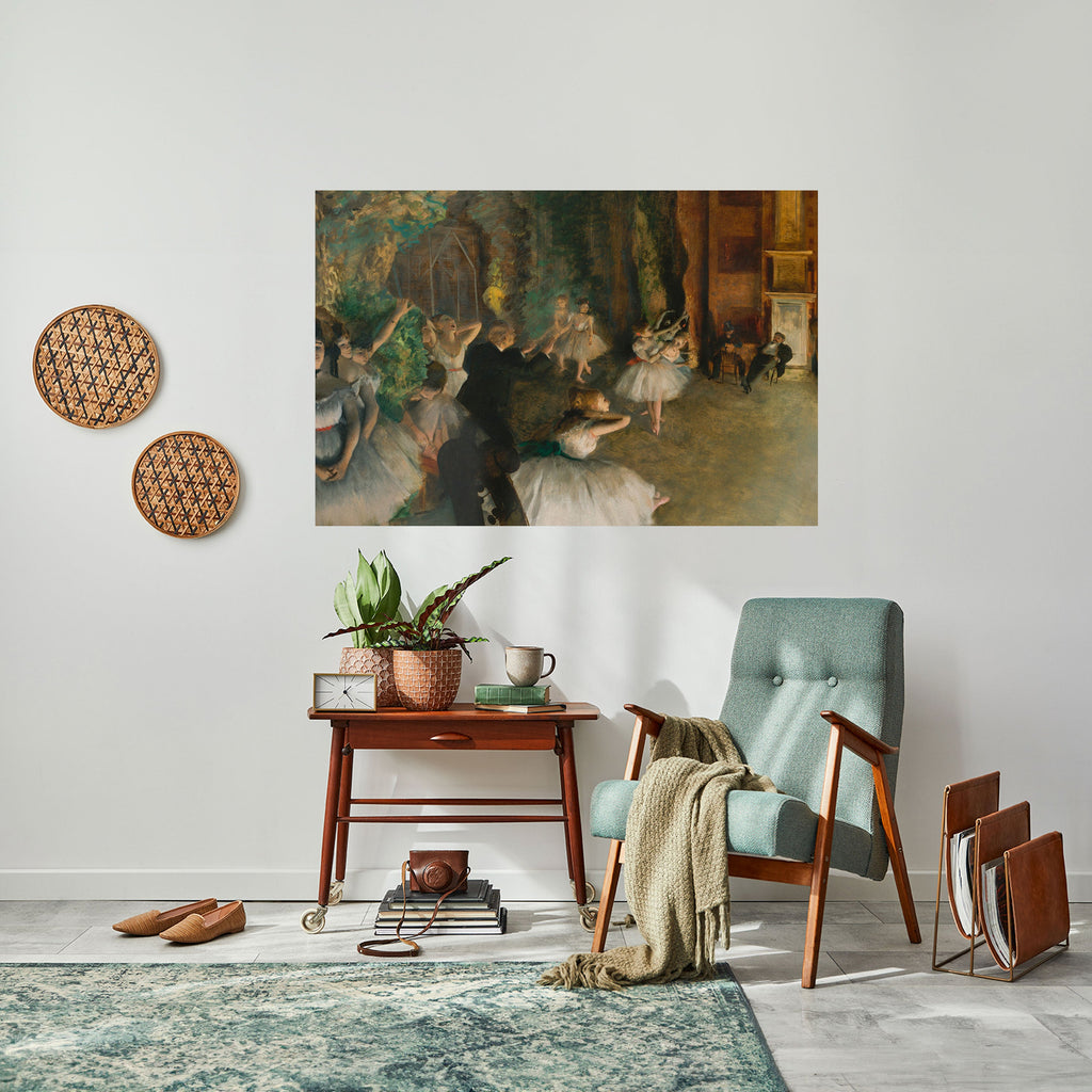 Affiche horizontale autocollante « RÉPÉTITION DE BALLET MYSTIQUE »