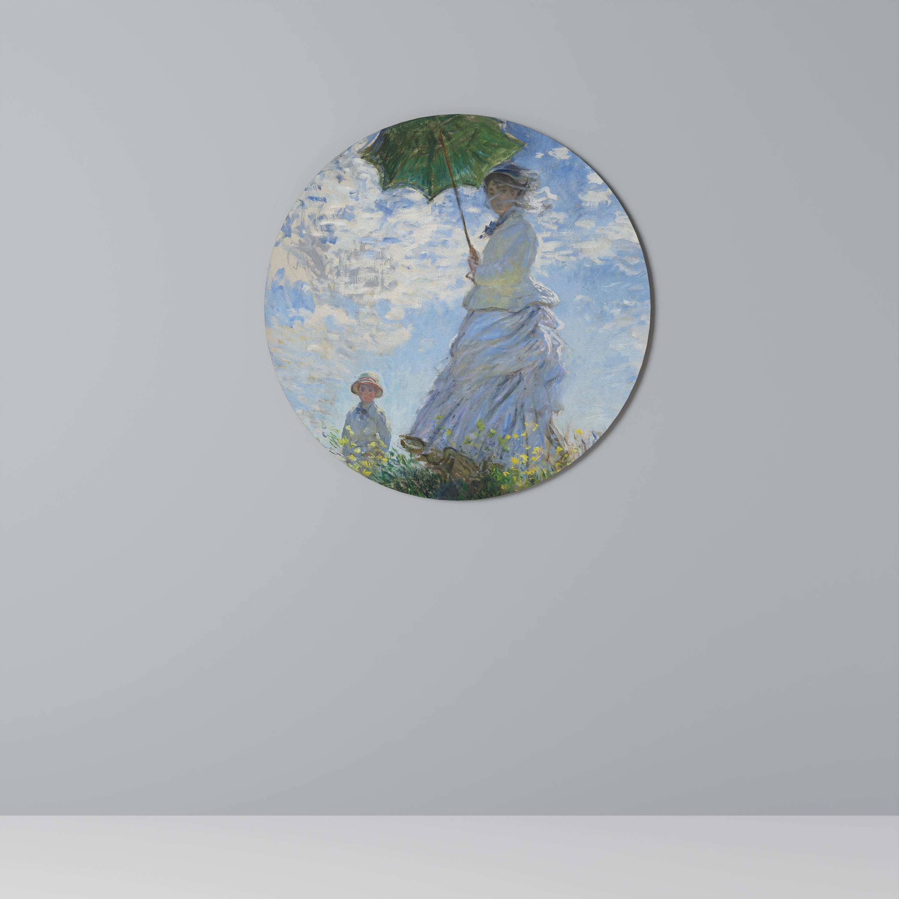 Murmures du printemps Décoration murale ronde