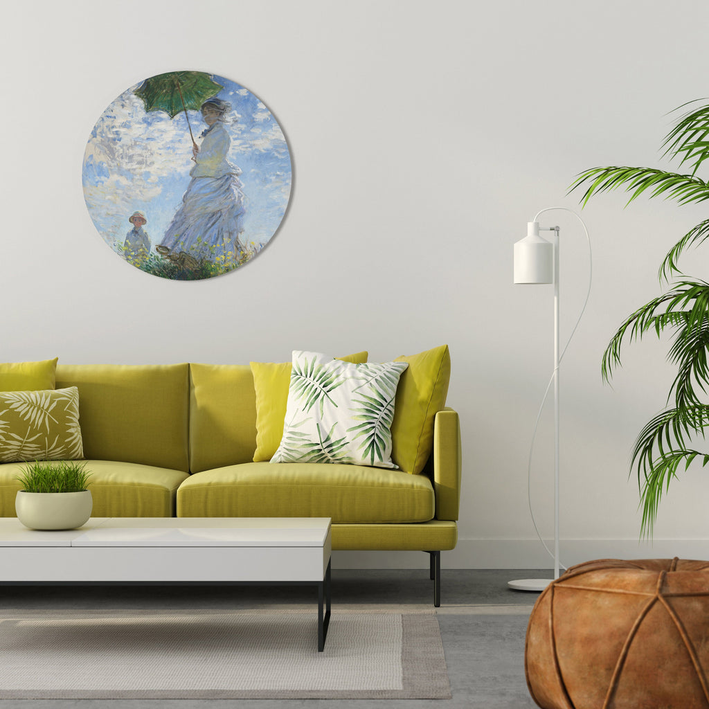 Murmures du printemps Décoration murale ronde