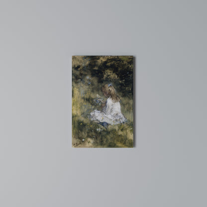 GATHERING SERENITY Vertical Canvas Print
