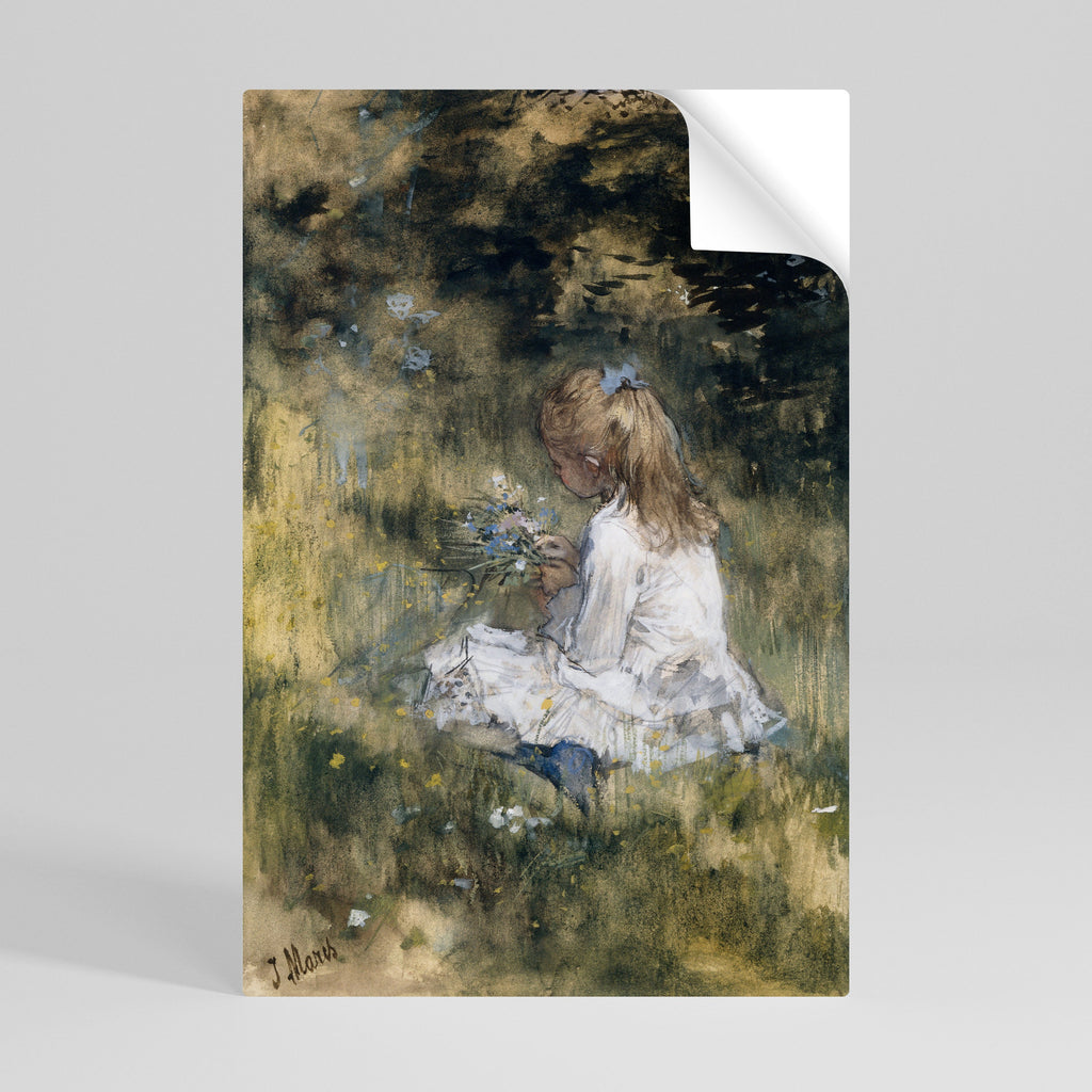 Affiche verticale autocollante GATHERING SERENITY