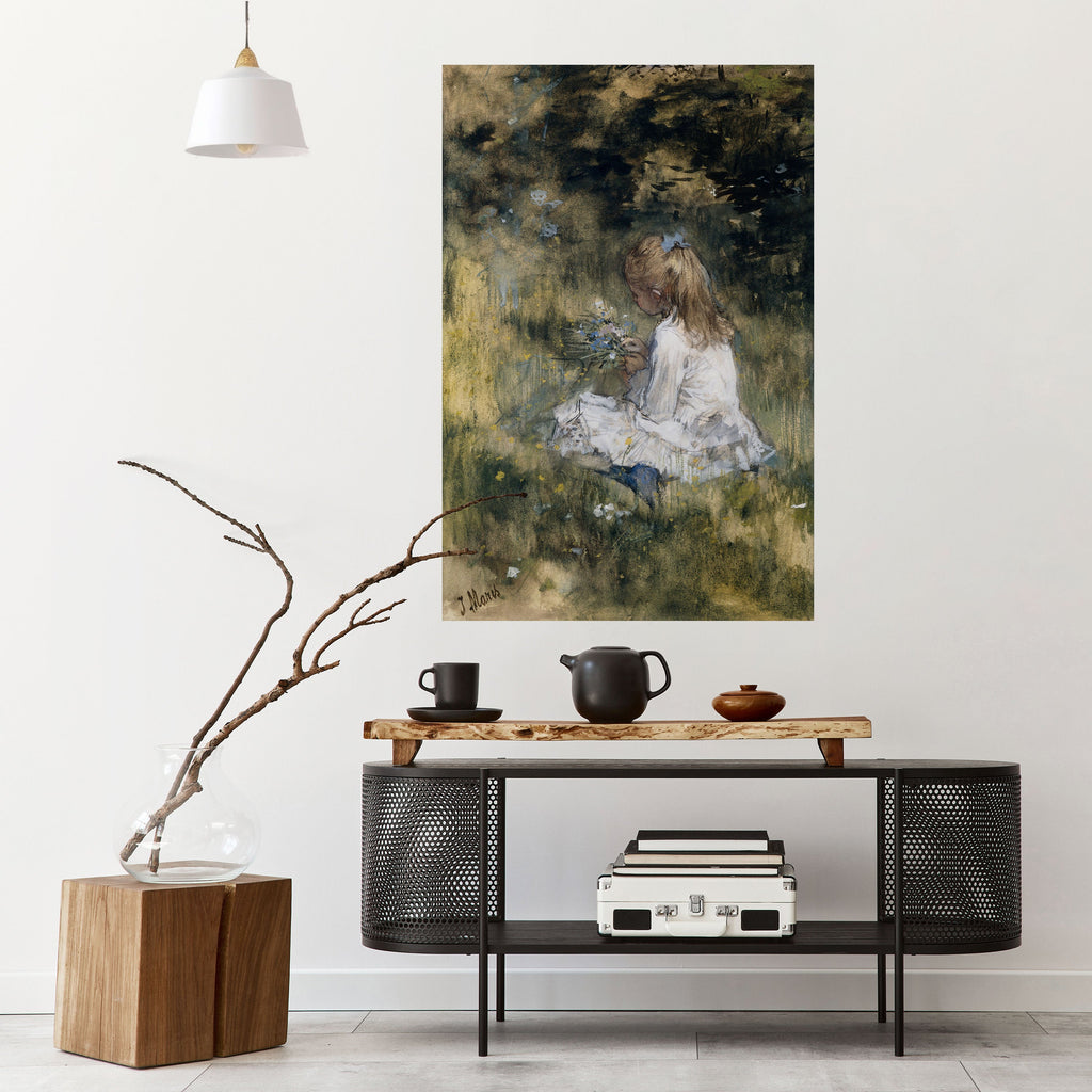 Affiche verticale autocollante GATHERING SERENITY