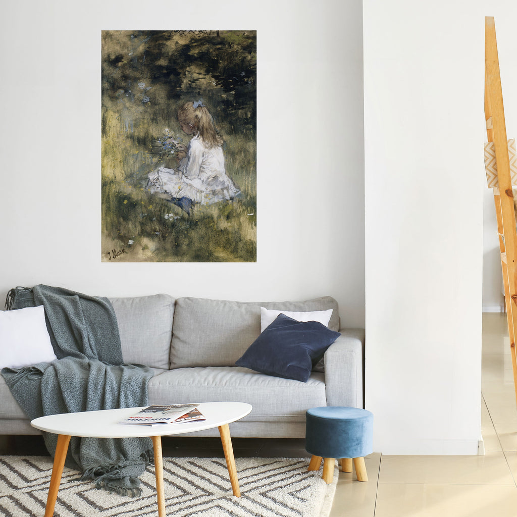 Affiche verticale autocollante GATHERING SERENITY