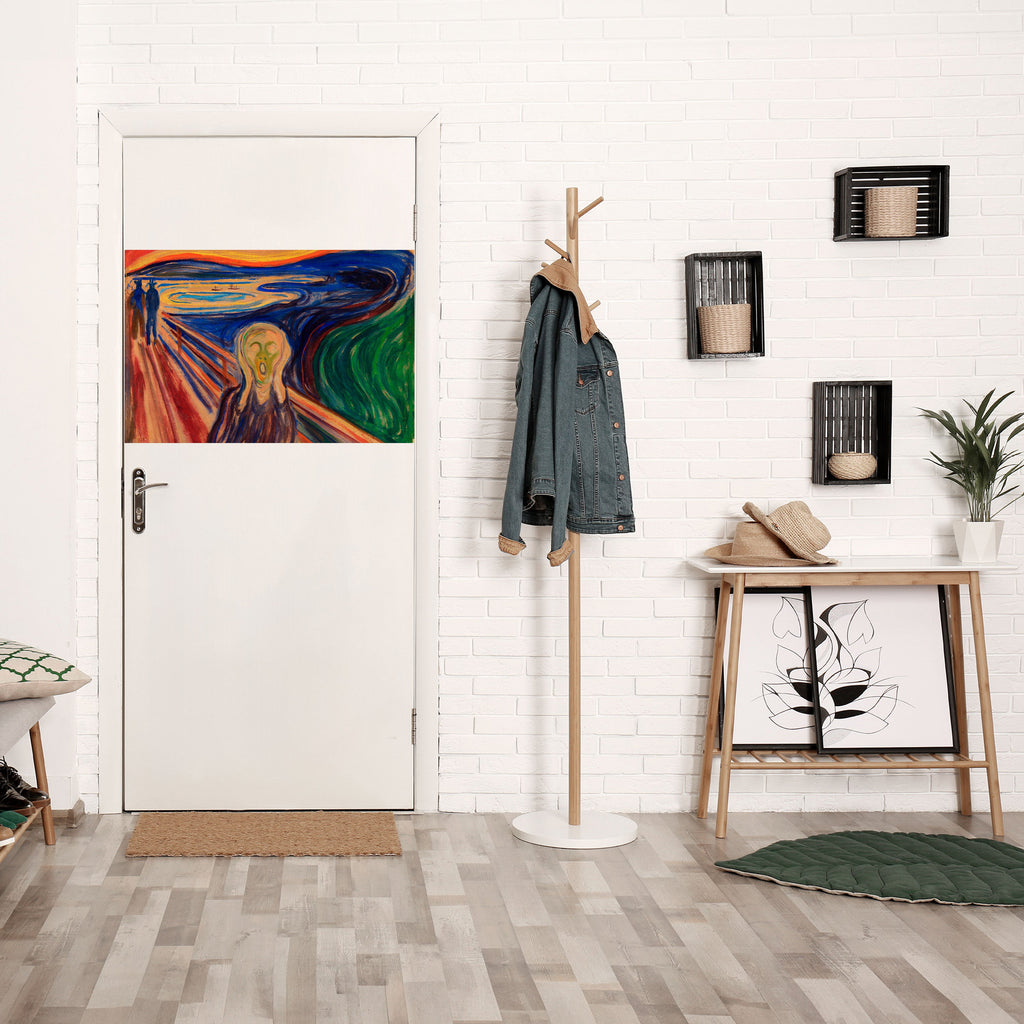 Affiche horizontale autocollante THE SCREAM