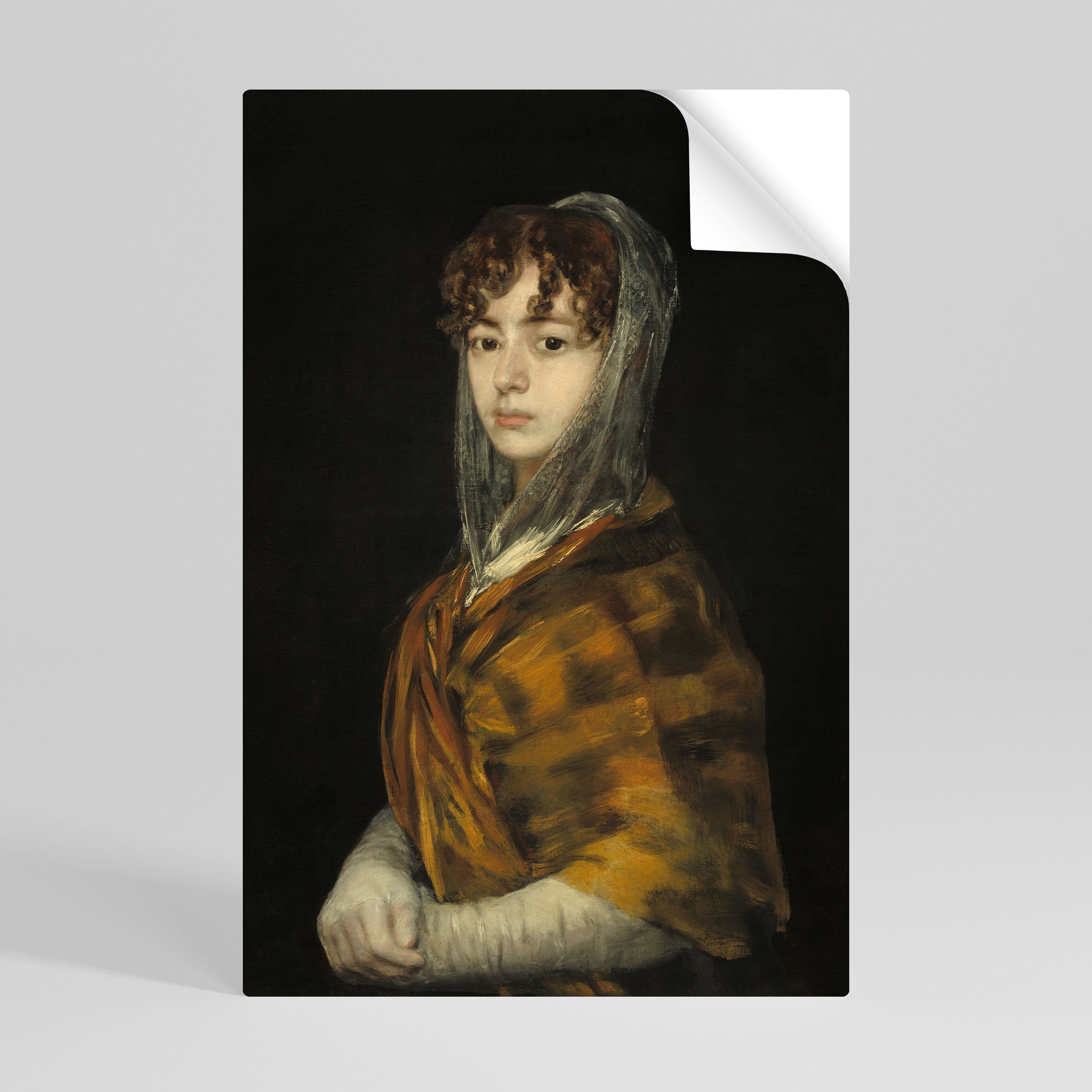 Affiche verticale autocollante « WHISPERS OF HISTORY »