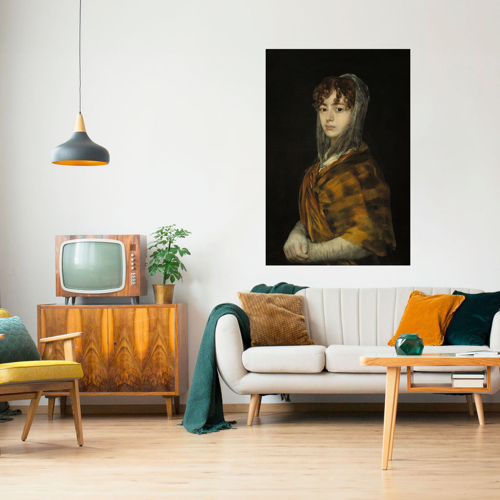 Affiche verticale autocollante « WHISPERS OF HISTORY »